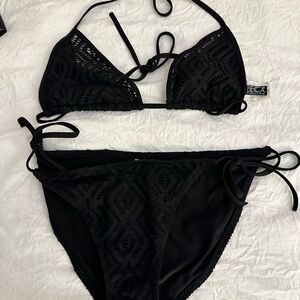 Cutest black bikini by Becca